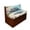 Beach Turtle, variant on KUIFORTI Duck Camo RV Camper Dinette Covers Replacement Easy Installation includes 1 Backrest & 1 Bench Cover for RV Camper Car Bench & Travel Trailer Couch