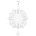 thumbnail image 5 of 4Pcs 8 Inch Sublimation Wind Spinner Blank Sublimation Blanks Wind Sculpture Hanging Ornament for Yard Garden Decoration, 5 of 6