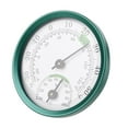 thumbnail image 3 of HEMLBOYW Indoor Thermometer Hygrometer Analog 2 in 1 Temperature Humidity Gauge for Home Room Outdoor ices Round, 3 of 6