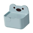 thumbnail image 5 of deevoka Tissue Holder Bathroom Storage Rack Shelf Tissue Box for Kitchen Office Bear, 5 of 9