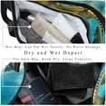 thumbnail image 4 of Turtle Gym Bag, Luggage Bag, Carry on Bag: Versatile Travel Tote, Size 17.7 Inches, with Interior Zipper Pocket & Large Capacity., 4 of 6