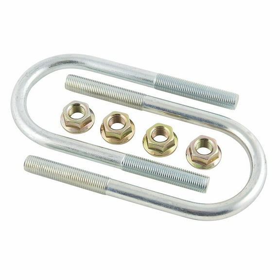 AP Products U-Bolt 3/8-24 x 4.00 for 1.75 Tube, YZ (2 Pack)