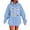 Light Blue#womens halloween hoodie funny, variant on Moxiu Womens Oversized Sweatshirt Hoodie Halloween Hoodies Fleece Hooded Pullover 2025 Ghost Print Holiday Festivel Hoodies Black,XXL