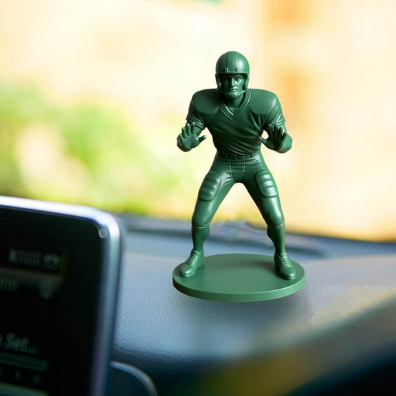Football Player Figurines, Sports Desk Ornaments with Quarterback and Receiver Poses for Office Party Decoration, Unique Gift for Football Enthusiasts and Collectors