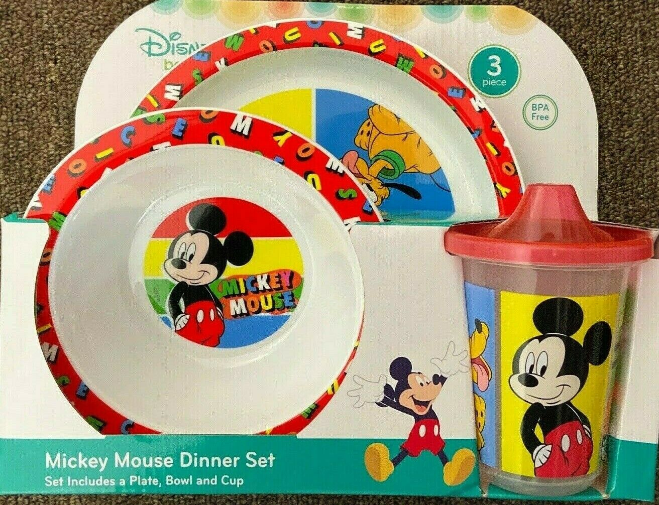 home goods mickey mouse plates