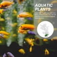 thumbnail image 3 of SASABAXI 5Pcs Fish Tank Artificial Plants for Wear-Resistant Decor 7.5x6.7in, 3 of 6
