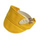 thumbnail image 4 of Sombrero con visera para el sol, figura de felpa, sombrero de ala ancha, muñeca de juego de simulación, sombrero para el sol, elegante sombrero para Amarillo, 4 of 8