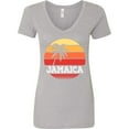 thumbnail image 3 of Inktastic Jamaica Vacation Trip Women's V-Neck T-Shirt, 3 of 5