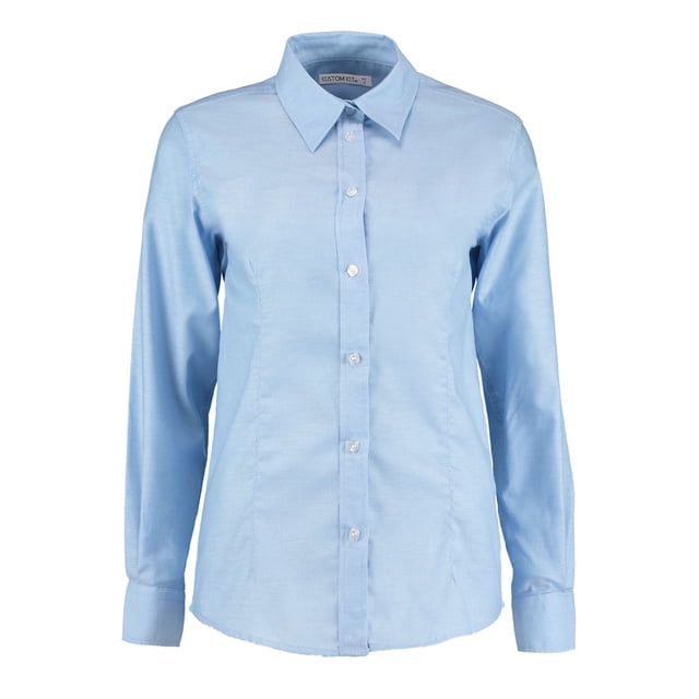 Kustom Kit Chemise Oxford à Manches Longues pour Femmes