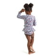thumbnail image 3 of Modern Moments by Gerber Baby and Toddler Girl Rash Guard with Ruffles, Sizes 0/3M-5T, 3 of 13