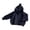 Dark Blue, variant on YunPes Knitted Hoodies for Teen Girls Vintage Button down Sweaters Kids Cute Casual Comfy Cardigan Fall Winter Aesthetic Clothes