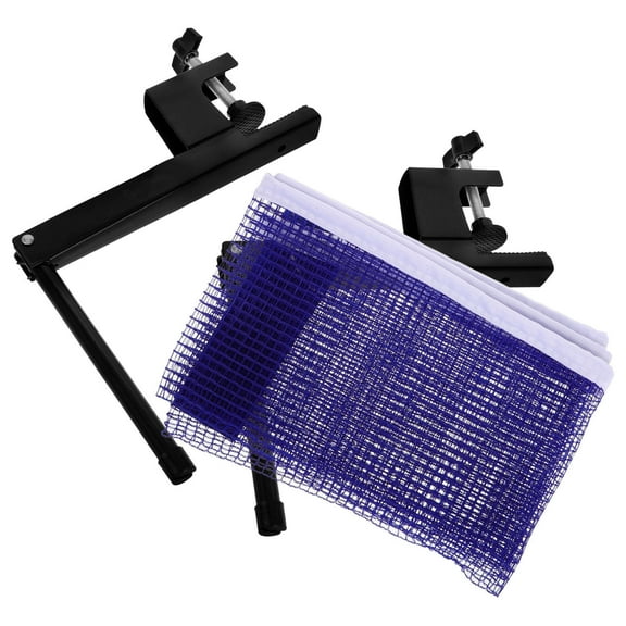 LOLIPPYY Elastic Mesh Table Tennis Net with Adjustable Posts for Easy Setup and Versatile Use