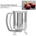 thumbnail image 5 of Batter Dispenser Pancake Dispenser Pancake Batter Dispenser Handheld Stainless Steel Pancake Pourer for Baking Cupcakes Muffins, 5 of 5