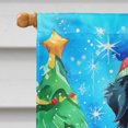 thumbnail image 4 of Bernese Mountain Dog Christmas House Flag 28 in x 40 in, 4 of 7