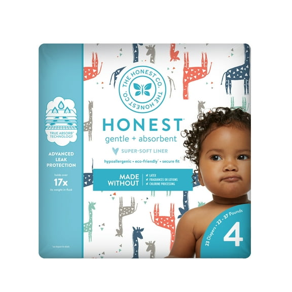The Honest Company Diapers, Multi Giraffes, S4
