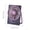 Purple, variant on Card Fan USB Rechargeable Slim Portable Fan with Phone Stand, 7-Blade Strong Wind & LCD Display, 6 Speeds Adjustable Desktop Fan for Office Travel
