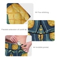 thumbnail image 5 of Ckdifva Fruit Pineapple Tile Yoga Pants with Pockets for Women Workout Athletic Yoga Leggings, 5 of 7