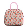 thumbnail image 2 of Obrewu Strawberry Plants Fruit Lunch Bag for Adult, Insulated, Leakproof, Oxford Cloth, 2 of 7
