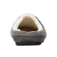 thumbnail image 2 of DEER STAGS Mens Gray Smiley Face Cushioned Slipperooz Round Toe Slip On Slippers Shoes 12 M, 2 of 4