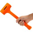 thumbnail image 6 of NEIKO 02888A Dead Blow Hammer Set, 3pc Neon Orange Deadblow Mallet, 1lb, 2lb, 3lb Hammers, Spark and Rebound Resistant, Unibody Molded, Checkered Grip, 6 of 6