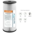 thumbnail image 2 of Aquasure Fortitude V2 Series 30 Micron Pleated Sediment Whole House Replacement Water Filter, Standard Size (AF-PS-30HFS), 2 of 2