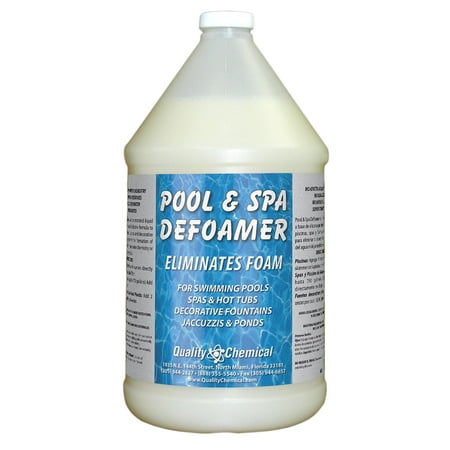 Pool & Spa Defoamer Concentrate - 1 gallon (128 (Best Pool Chemical App)