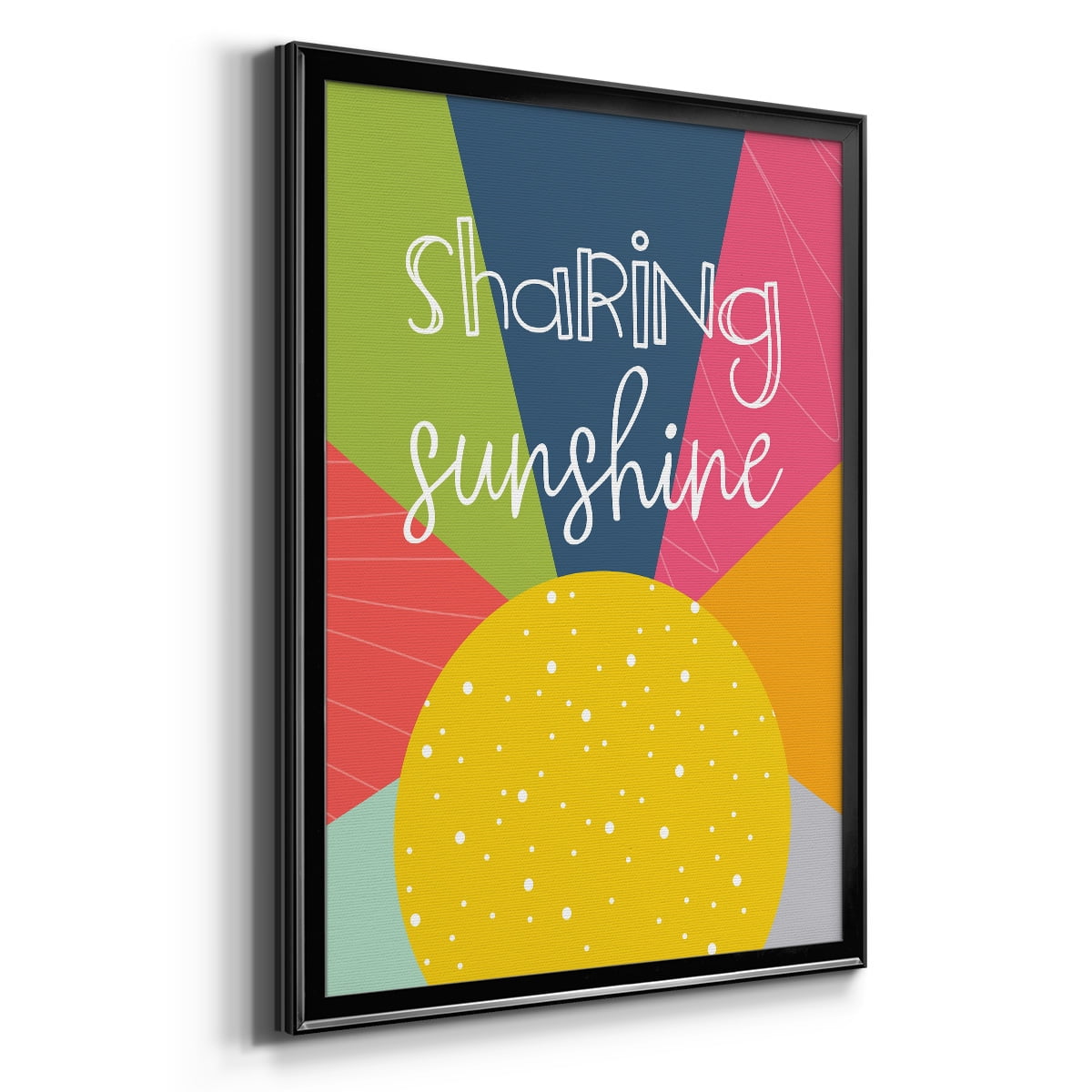 Sharing Sunshine Premium Framed Print - Ready to Hang