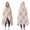 Pioneer Flower Floral-2, variant on Wearable Blanket,Pioneer Flower Floral Print Pattern Hooded Wearable Flannel Blanket for Adults & Teens,Winter Poncho Shawl Wrap Cape Cozy Anti-Pill,50"x60"