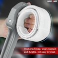 thumbnail image 4 of Strap Wrench, 18-inch Handle Adjustable Strap Wrench, Nylon Strap Pipe Wrench for Replacing Oil Filter, Water Filter, PVC Junctions, 4 of 7