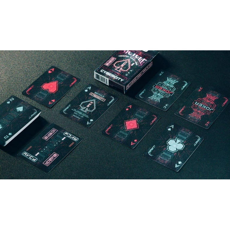 新品未開封 BICYCLE CYBERPUNKトランプ サイバーパンク Bicycle Cyberpunk Cyber City Playing Cards - High-Tech Game