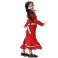 thumbnail image 3 of Vestido largo de fiesta musulmán islámico para niñas y niños, vestido abaya de manga larga con lazo, 3 of 4