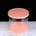 thumbnail image 6 of TAILTOSS Cake Box Pink Paperboard For Dessert Packaging In Parties 1Pcs 10.2*10.2*9.4in, 6 of 10
