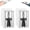 Black+black, variant on 3-Piece Eagle Beak Nail Clipper Set, Eagle Beak Wide Jaw Nail Clippers with 25° Slanted Blades, Anti-Splash Long Handle Trimmers for Men, Women, Seniors, Thick Nails and Ingrown Toenail Care