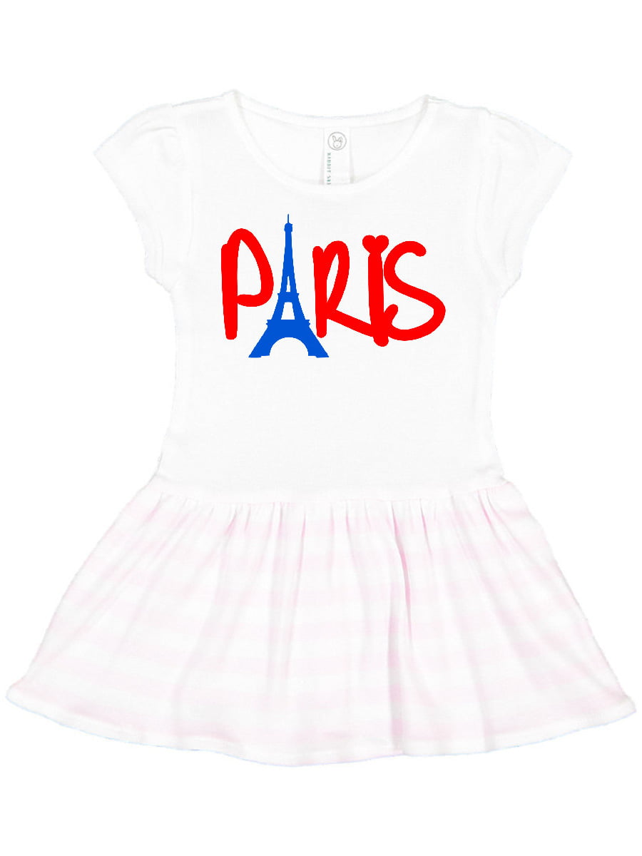 NEW Girls Boutique Jungle Animals Paris Eiffel Tower Short Sleeve Ruffle Dress 