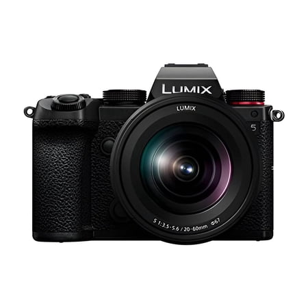 Panasonic LUMIX S5 4K Mirrorless Full-Frame L-Mount Camera with 20-60mm Lens