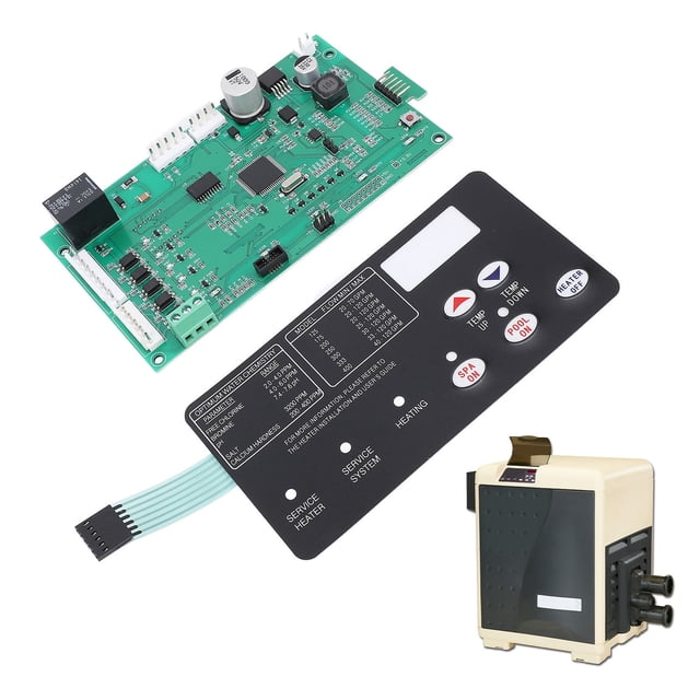 Switch Membrane Pad, Pool Heater Control Board Kit Reliable High Longevity 42002-0007S for Pool Spa Heater