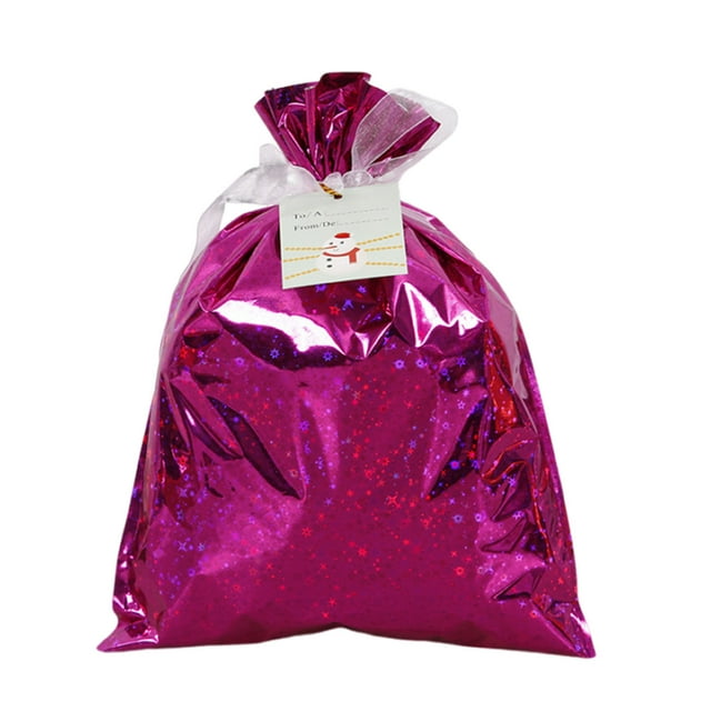 SDNall Christmas Gift Bags, Small Gift Bags, Holiday Gift Bags, Tie String Christmas Candy Bag Elks Santa Tie String Bundle Pocket Candy Gift Bag, Small Christmas Gift Bags, Christmas Candy Gifts