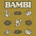 thumbnail image 2 of Junior's Bambi Friends Square Festival Muscle Graphic Tee Gold Heather X Large, 2 of 4