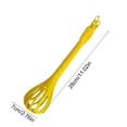 thumbnail image 3 of Egg Whisk Tongs Tool, 3 In 1 Manual Beater Food Clip Mixer Heat Resistant Grip Design, Multifunction Cooking Utensil for Baking Kitchen Meal Prep, 3 of 6