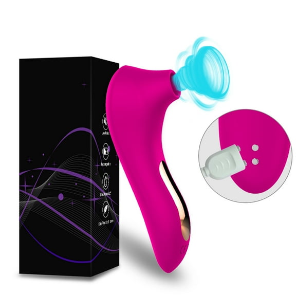 XBONP Sucking Vibrator for Women, with 10 Sucking Modes - Adult Sex Toys for Women Couples (Red)
