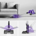 thumbnail image 5 of Cordless Vacuum Cleaner,10-in-1 Lightweight Handheld,23Kpa 250W Brushless Motor Stick Vacuum,Up to 45 Mins Runtime 2500mAh Rechargeable Battery for Carpet Hard Floor Pet Hair - Purple, 5 of 9