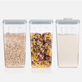 thumbnail image 1 of Recipiente para cereales Ankou Airtight Pop de 3,3 litros con cuchara para almacenar alimentos, 1 of 5