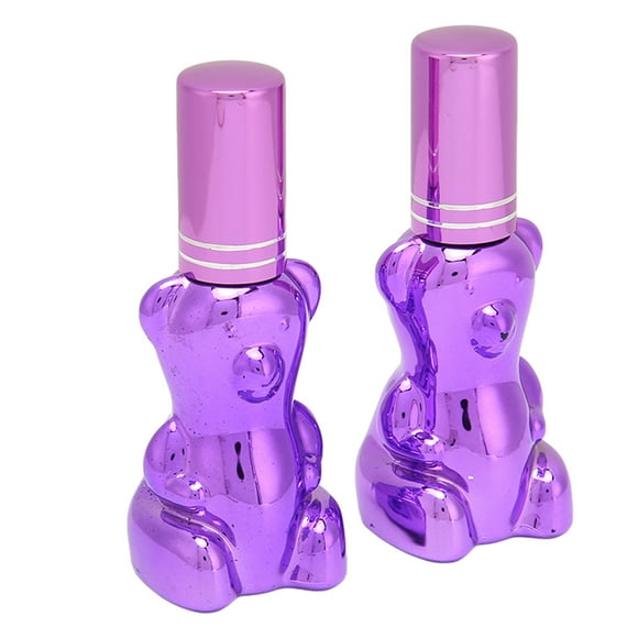Perfume Spray Bottle, Empty Perfume Bottle Bear Shaped Press On Nozzle Leakproof For Outdoor Use