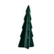 thumbnail image 4 of Estatua de cerámica artificial para centro de mesa de árbol de Navidad flocado Verde, 4 of 9