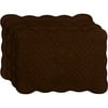 Better Homes and Gardens Quilted Placemats, Costa Brown, Set of 6