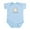 Sky Blue, variant on CafePress - My Little Dumpling Infant Bodysuit - Baby Light Bodysuit, Size Newborn - 24 Months