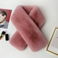 thumbnail image 2 of Women's Scarves Collar Scarf For Women Men Keep Neck Wrap Scarf Fleece Outdoors Woolen Plush Scarves Winter Warmer For Men Women, Women's Accessories Scarf, 2 of 4