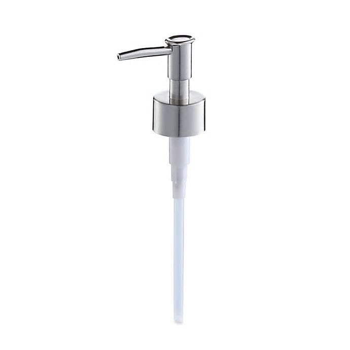 Soap Dispenser Replacement Pump in Brushed Nickel