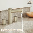 thumbnail image 4 of CASAINC 8 in. Widespread Double Handle Bathroom Faucet Deck Mounted Spot Resist Bathroom Sink Faucet with Pop-Up Drain in Brushed Champagne Gold, 4 of 10