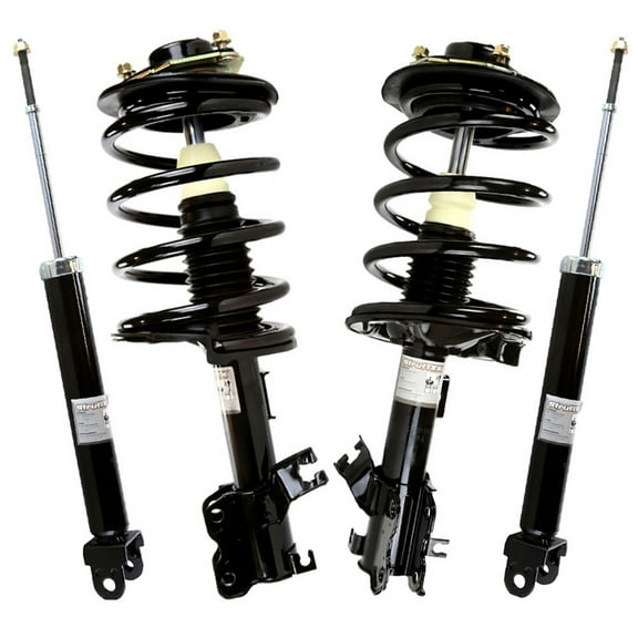 AutoShack Front Complete Strut & Coil Spring Shock Absorber Replacement for 2002-2006 Nissan Altima 4-PC Kit